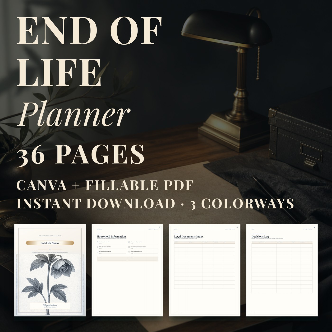 End of Life Planner — listing hero