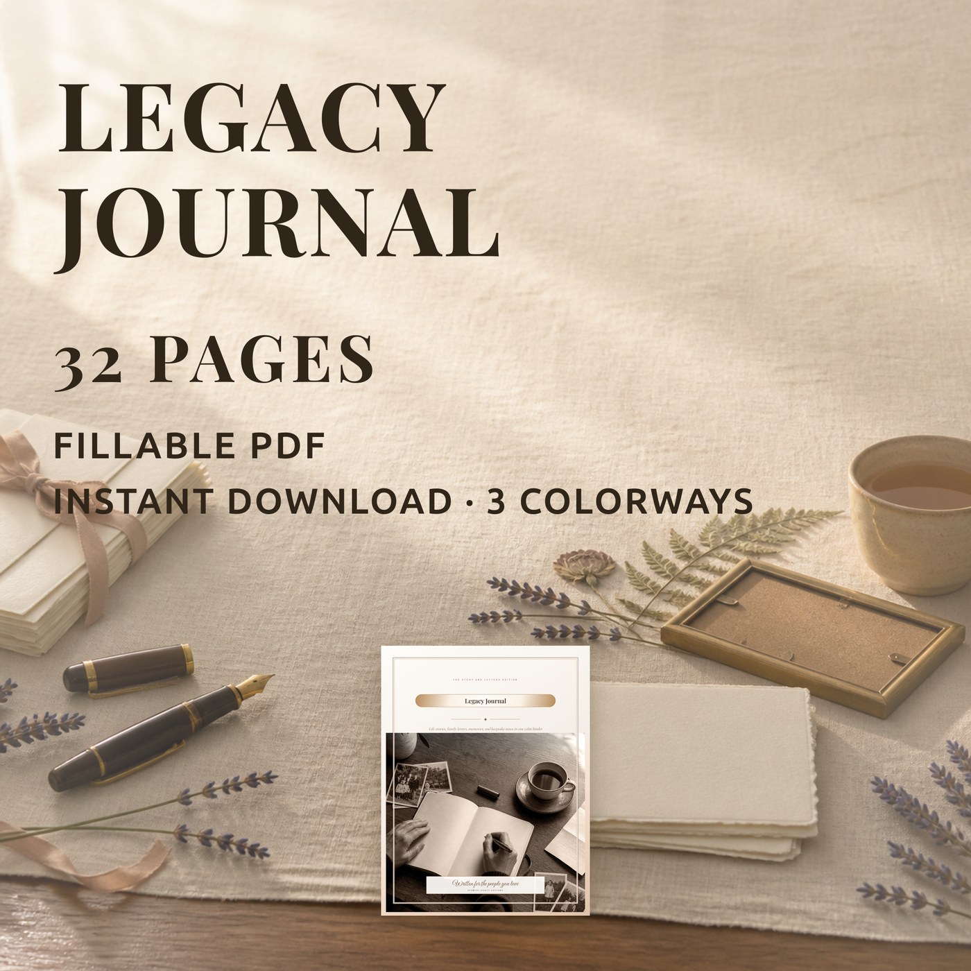 Legacy Journal — listing hero